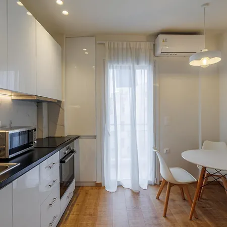 Penthouse 4Th Fl Apartment At Pagrati-Large Veranda Apartment